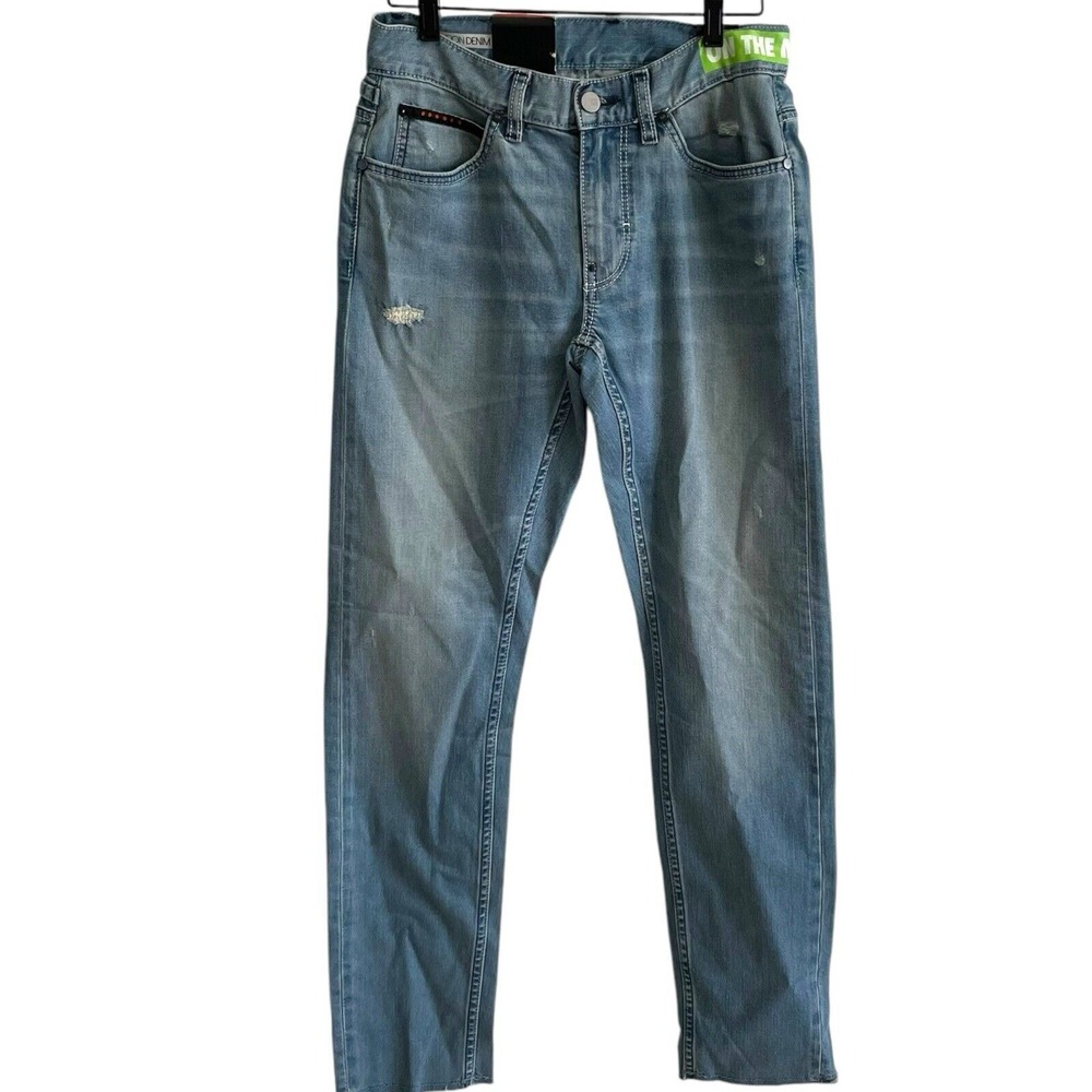 Lee Urban Riders JadeFusion Denim 709 Luke (Crop)‎ Slim Tapered Jeans 27x31 NWT